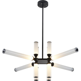 Lampa Quadro LED - Designerski Żyrandol Szklany | Step Into Design