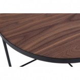 Stolik kawowy okrągły Tre 60cm Nordifra - Elegancki design