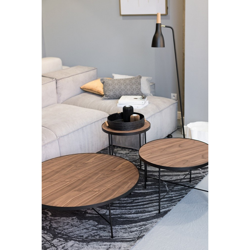 Stolik kawowy okrągły Tre 60cm Nordifra - Elegancki design
