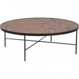 Stolik kawowy Tre 90cm orzech Nordifra | Elegancki design