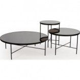 Stolik kawowy szklany Tre 60cm - Nordifra | Elegancki design