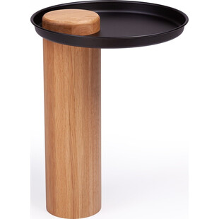 Stolik boczny drewniany Tyk 43cm | Nordifra - Sklep mebli