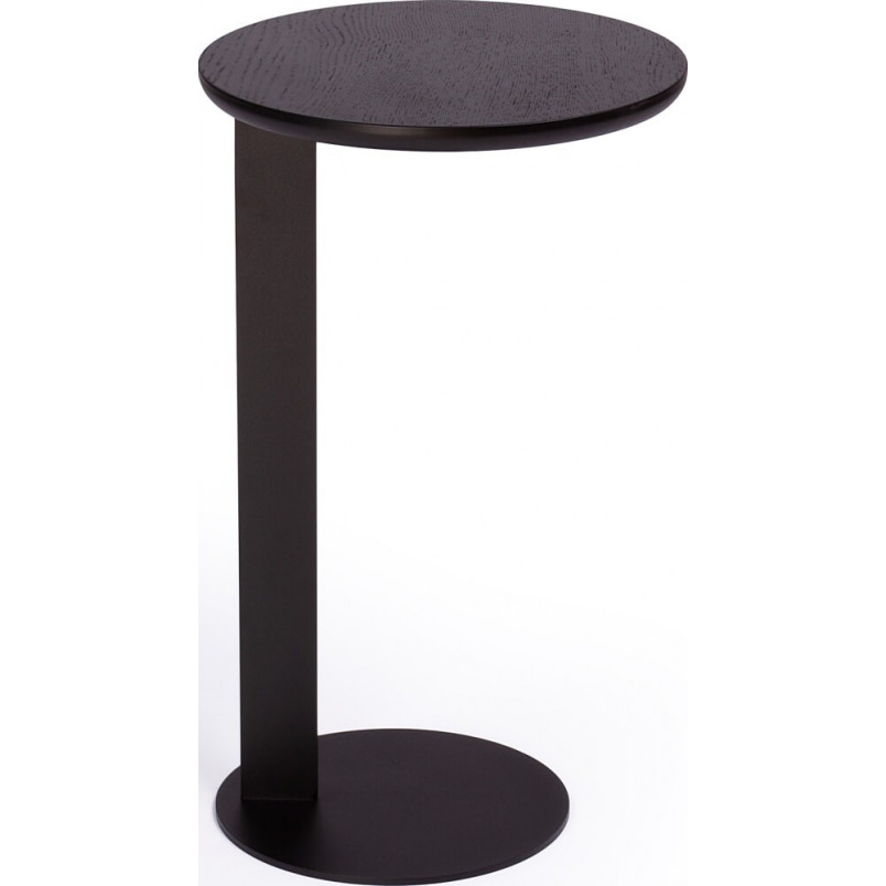 Stolik boczny Nordifra Oden | Czarny dąb - 30cm
