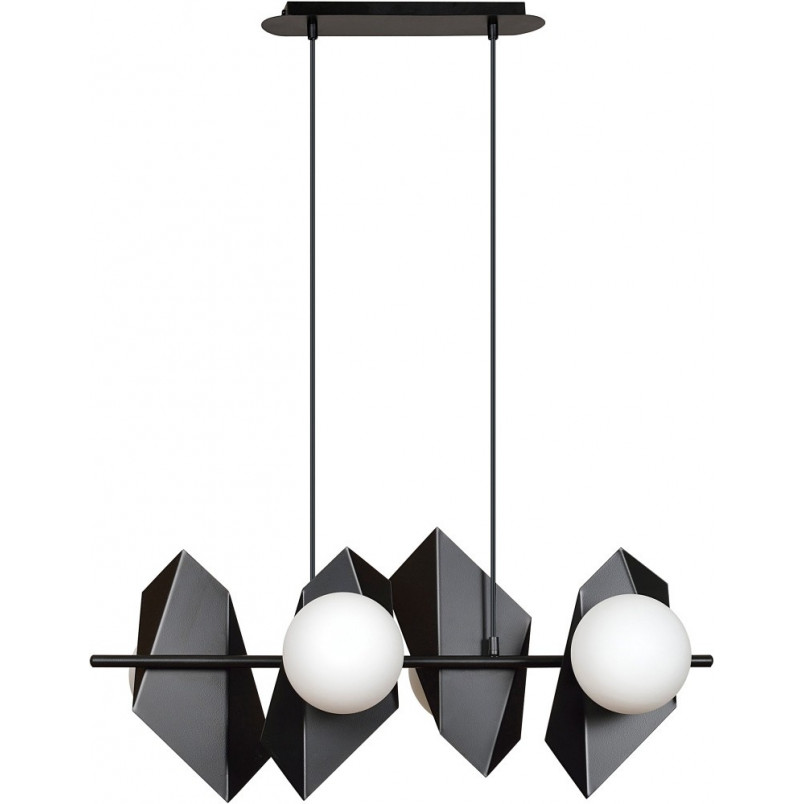 Lampa Wisząca Drifton IV Czarno-Biała | Emibig - Nowoczesne Oświetlenie