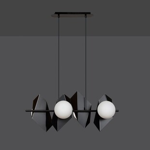 Lampa Wisząca Drifton IV Czarno-Biała | Emibig - Nowoczesne Oświetlenie
