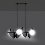 Lampa Wisząca Drifton IV Czarno-Biała | Emibig - Nowoczesne Oświetlenie