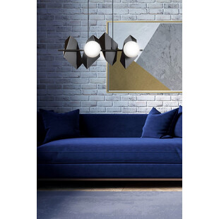 Lampa Wisząca Drifton IV Czarno-Biała | Emibig - Nowoczesne Oświetlenie