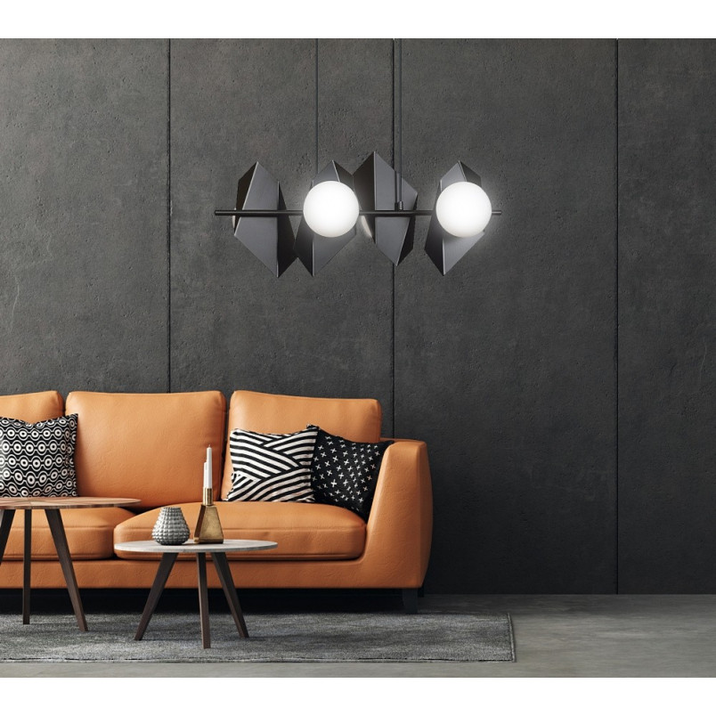 Lampa Wisząca Drifton IV Czarno-Biała | Emibig - Nowoczesne Oświetlenie