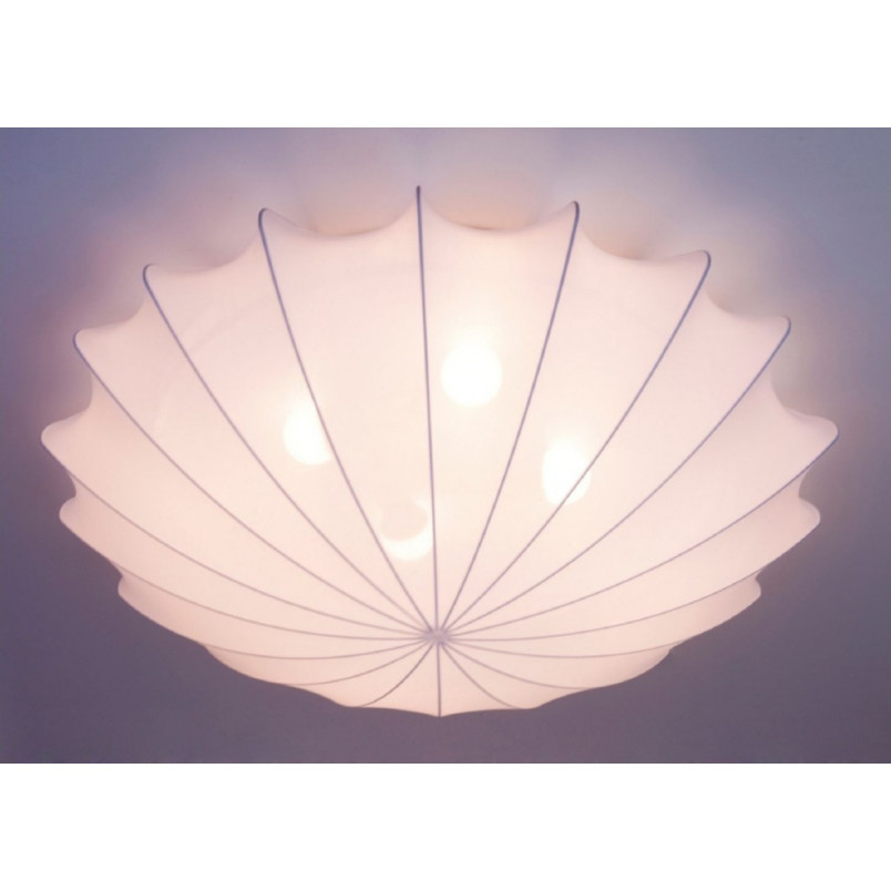 Plafon z abażurem Form 80cm biały | Nowodvorski