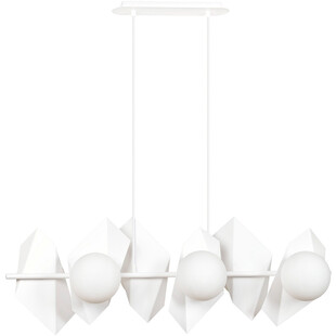 Lampa wisząca Drifton VI biała | Emibig - Nowoczesne oświetlenie