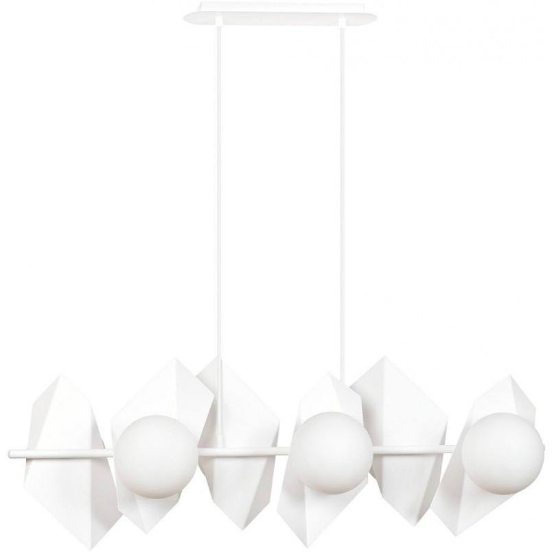 Lampa wisząca Drifton VI biała | Emibig - Nowoczesne oświetlenie