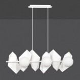 Lampa wisząca Drifton VI biała | Emibig - Nowoczesne oświetlenie