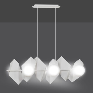 Lampa wisząca Drifton VI biała | Emibig - Nowoczesne oświetlenie