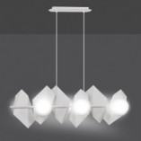Lampa wisząca Drifton VI biała | Emibig - Nowoczesne oświetlenie