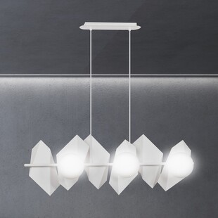 Lampa wisząca Drifton VI biała | Emibig - Nowoczesne oświetlenie
