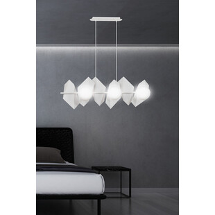 Lampa wisząca Drifton VI biała | Emibig - Nowoczesne oświetlenie