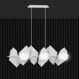 Lampa wisząca Drifton VI biała | Emibig - Nowoczesne oświetlenie