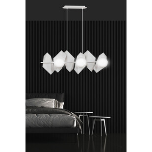 Lampa wisząca Drifton VI biała | Emibig - Nowoczesne oświetlenie