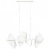 Lampa wisząca Drifton IV biała - nowoczesny design | Emibig