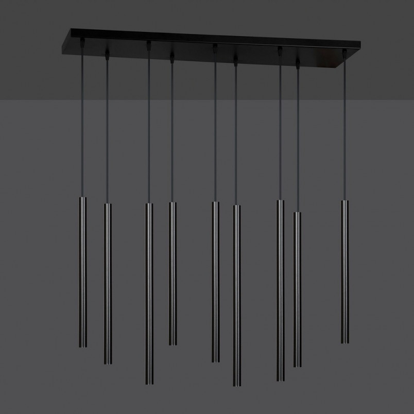 Lampa wisząca Selter IX czarna - Emibig | Nowoczesny design