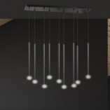 Lampa wisząca Selter IX czarna - Emibig | Nowoczesny design