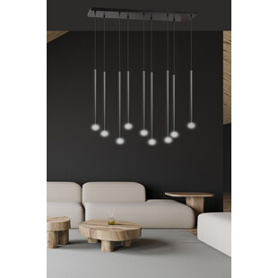 Lampa wisząca Selter IX czarna - Emibig | Nowoczesny design