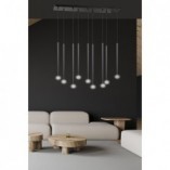 Lampa wisząca Selter IX czarna - Emibig | Nowoczesny design