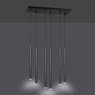 Lampa wisząca Selter VI czarna | Emibig - Minimalistyczny design