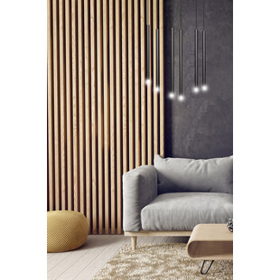 Lampa wisząca Selter VI czarna | Emibig - Minimalistyczny design