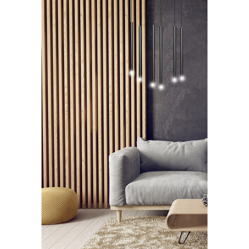 Lampa wisząca Selter VI czarna | Emibig - Minimalistyczny design