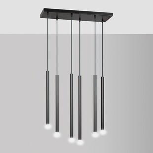 Lampa wisząca Selter VI czarna | Emibig - Minimalistyczny design
