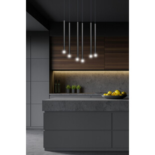 Lampa wisząca Selter VI czarna | Emibig - Minimalistyczny design