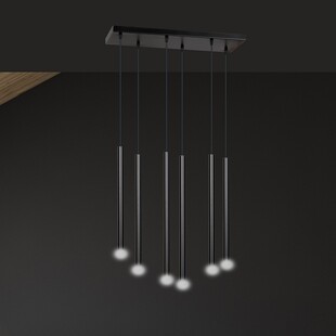 Lampa wisząca Selter VI czarna | Emibig - Minimalistyczny design
