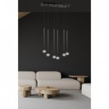 Lampa wisząca Selter VI czarna | Emibig - Minimalistyczny design