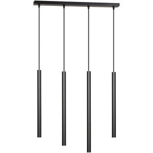 Lampa wisząca Selter IV 60cm czarna Emibig - Minimalistyczny design