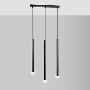 Lampa wisząca Selter III czarna - Emibig | Minimalistyczny design