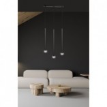 Lampa wisząca Selter III czarna - Emibig | Minimalistyczny design