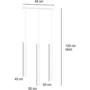 Lampa wisząca Selter III czarna - Emibig | Minimalistyczny design