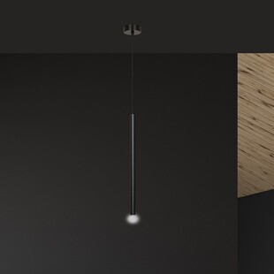 Lampa Wisząca Selter Czarna Emibig | Minimalistyczny Design