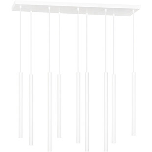 Lampa wisząca Selter IX biała Emibig | Minimalistyczny design