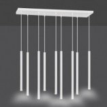 Lampa wisząca Selter IX biała Emibig | Minimalistyczny design