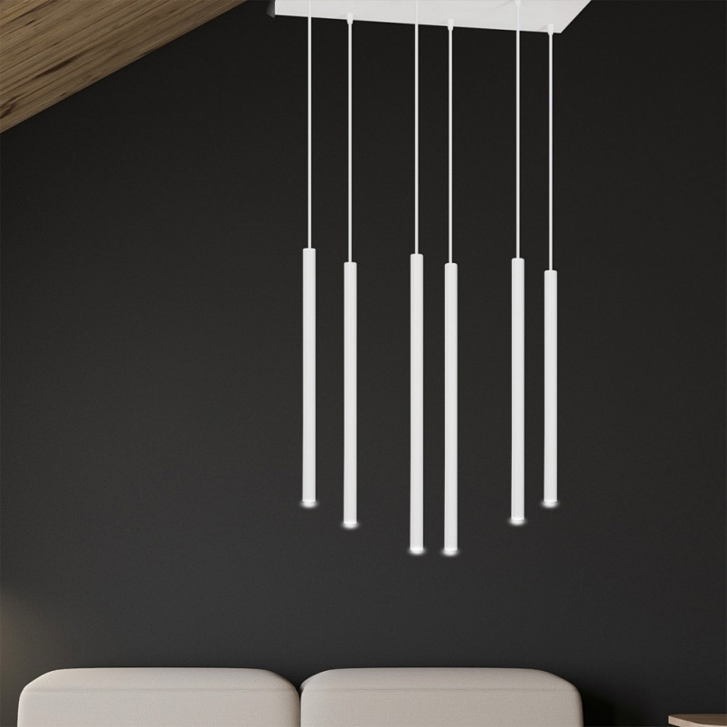 Lampa wisząca Selter VI biała | Emibig - Minimalistyczny Design