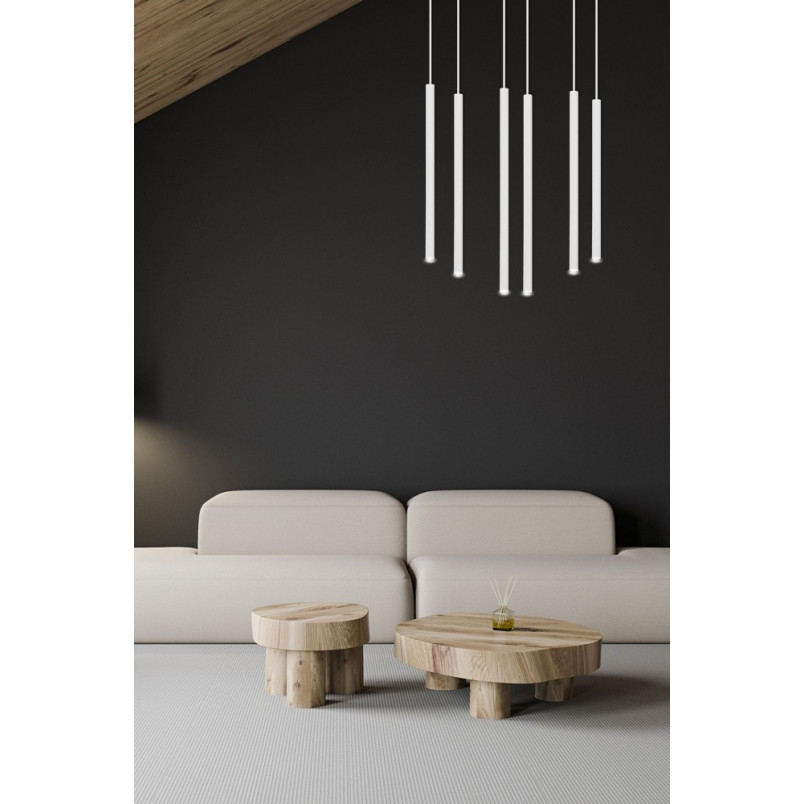 Lampa wisząca Selter VI biała | Emibig - Minimalistyczny Design