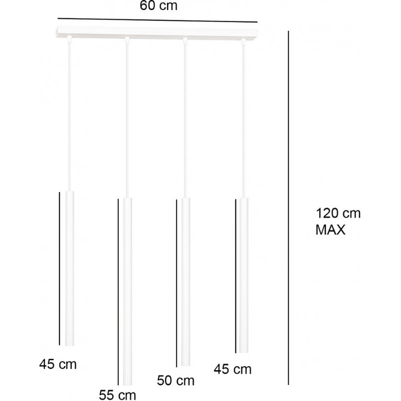 Lampa wisząca Selter IV - Emibig | Minimalistyczny design