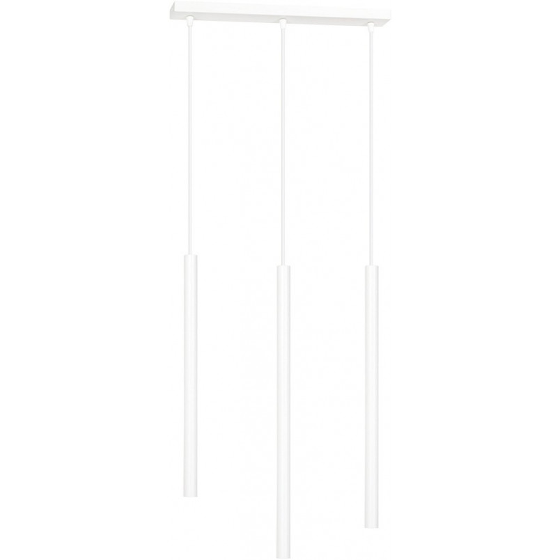 Lampa wisząca Selter III biała Emibig | Minimalistyczny design