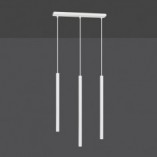 Lampa wisząca Selter III biała Emibig | Minimalistyczny design