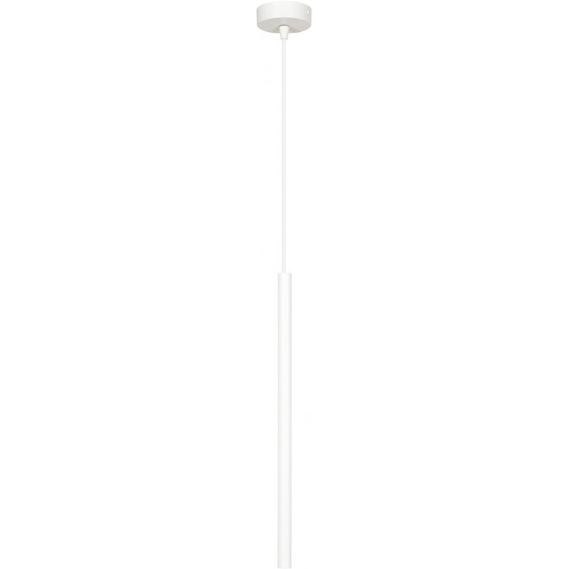 Lampa wisząca Selter biała Emibig | Minimalistyczny design