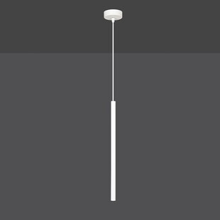 Lampa wisząca Selter biała Emibig | Minimalistyczny design