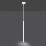 Lampa wisząca Selter biała Emibig | Minimalistyczny design