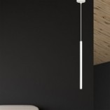 Lampa wisząca Selter biała Emibig | Minimalistyczny design